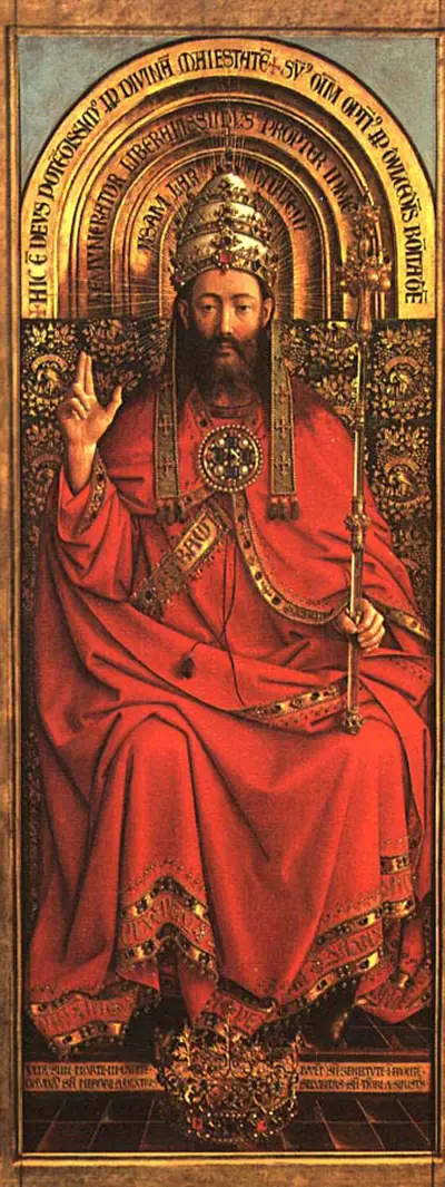 God the Father Jan van Eyck